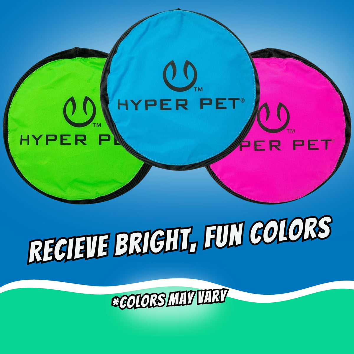 Soft Dog Toy Flying Disc 9 Inch 5 Pack L452207