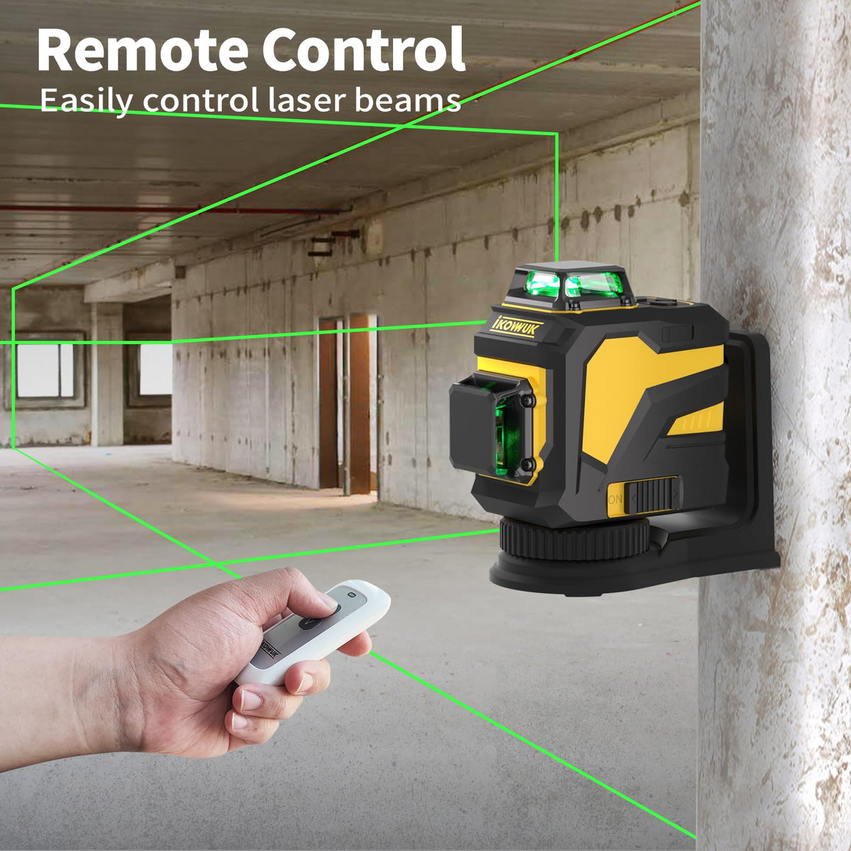 Laser Level with 12 Green Lines A229