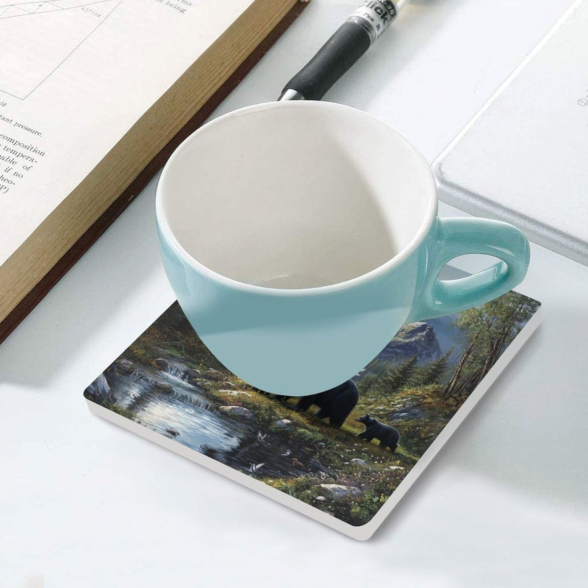 Ceramic Coasters Set H90374