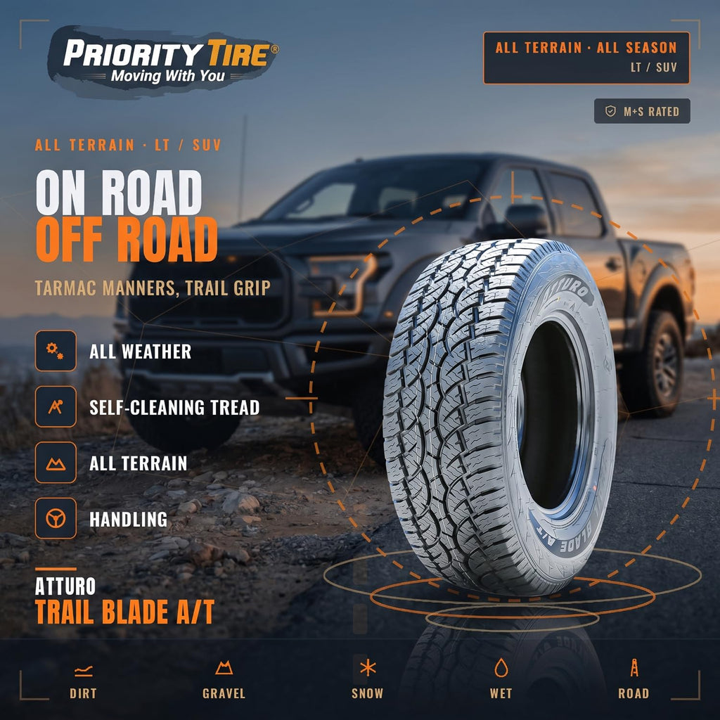 All Terrain 20 inch Tire P848