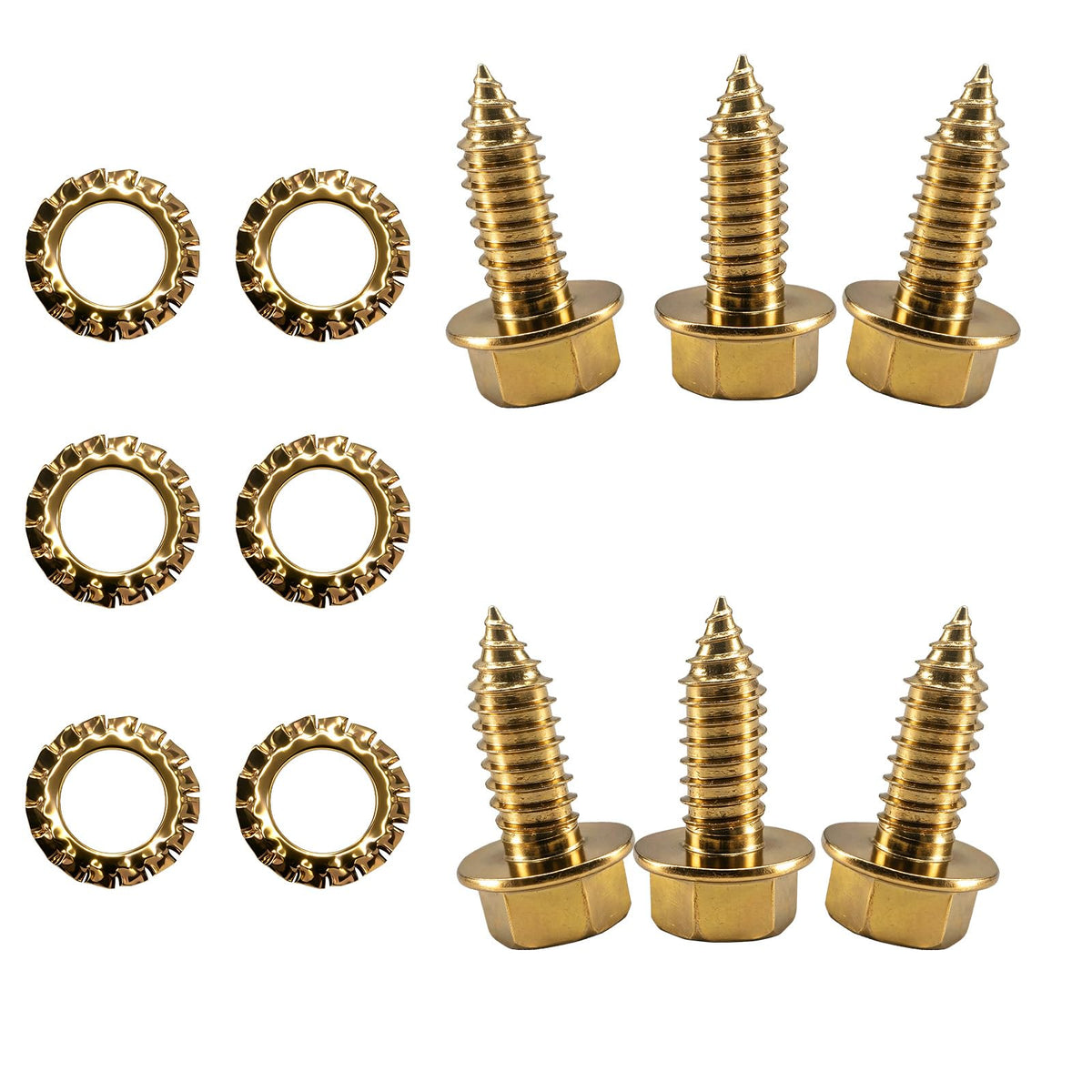 3/8 in x 1 in Self Tap Screw 6P Y90948