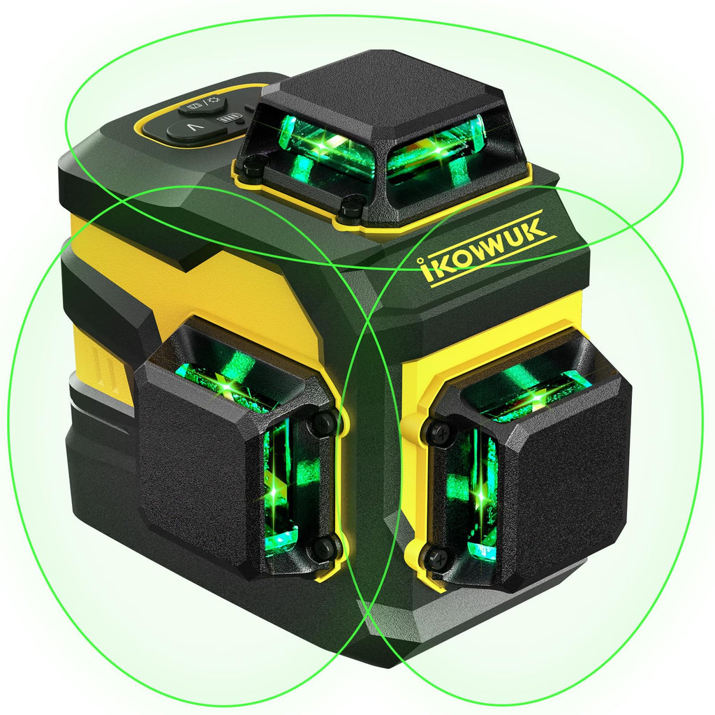 Laser Level with 12 Green Lines A229