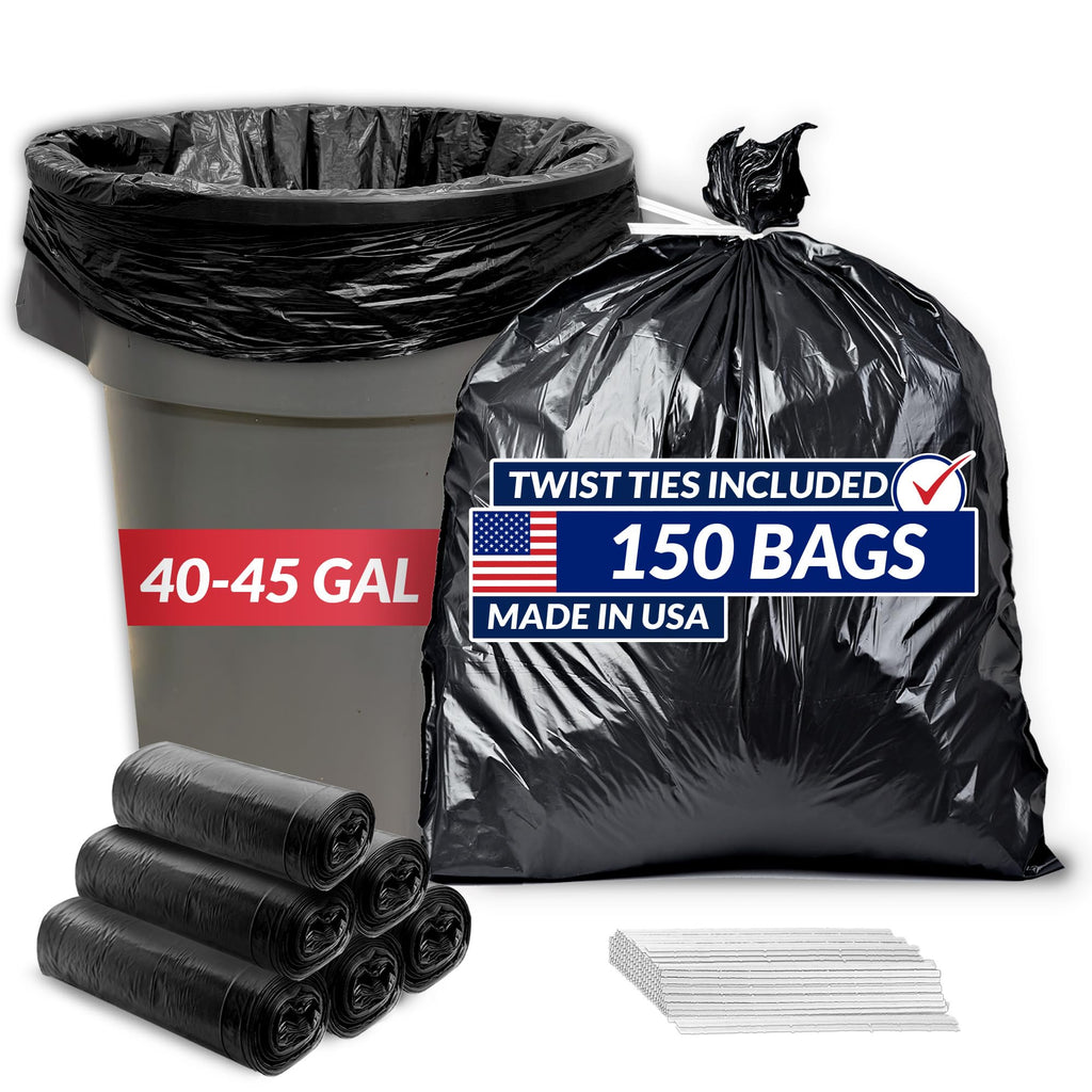 40 to 45 Gallon Heavy Duty Trash Bags D24767