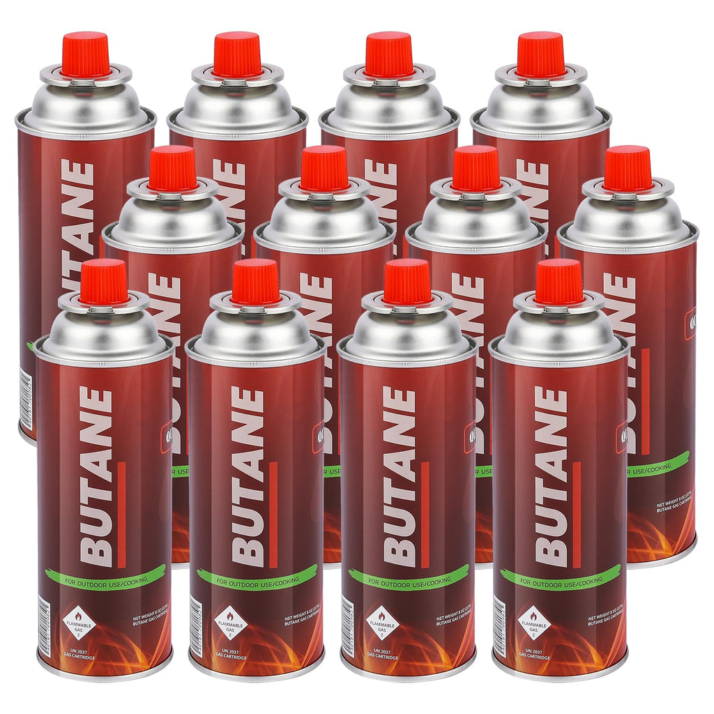 12 Pack Butane Fuel Canister P377887