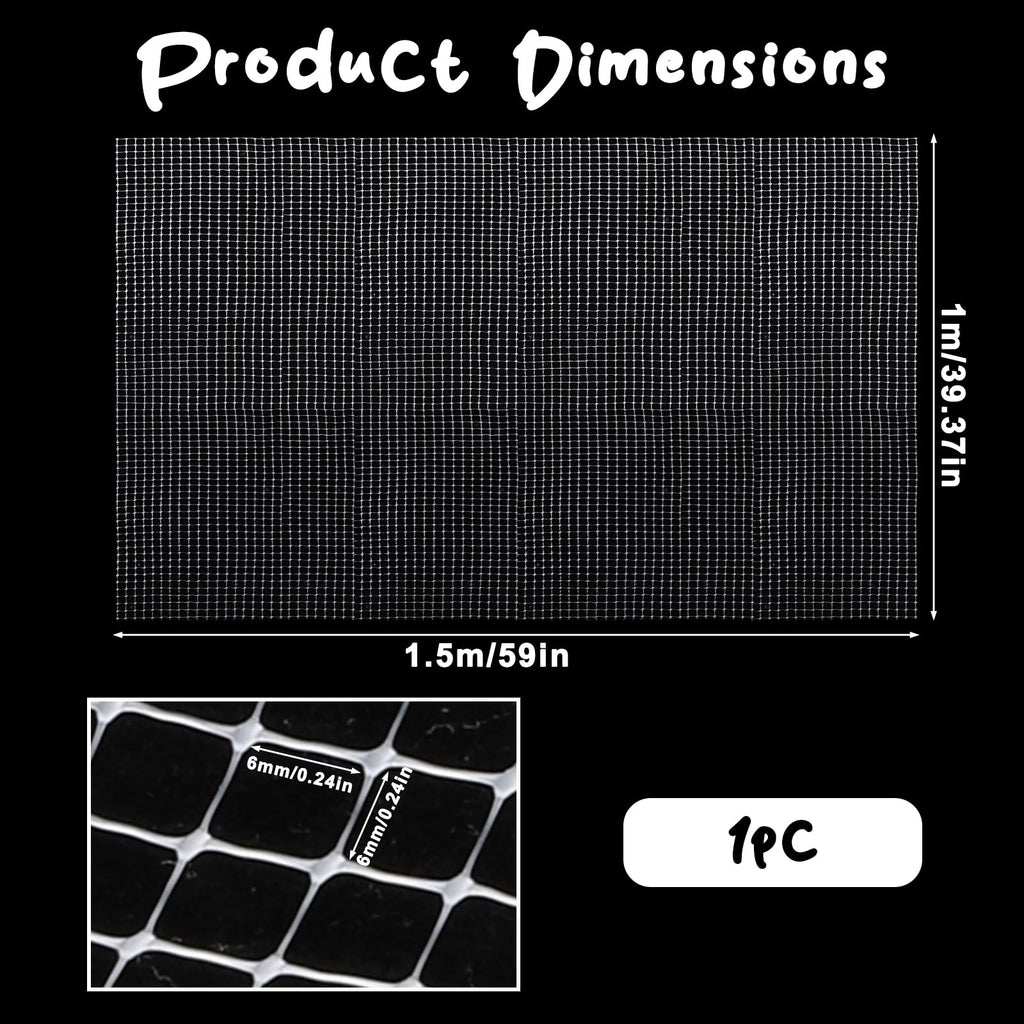 Mesh Netting Aquarium Lid 3.3 x 5 Feet Fish Tank Cover M149