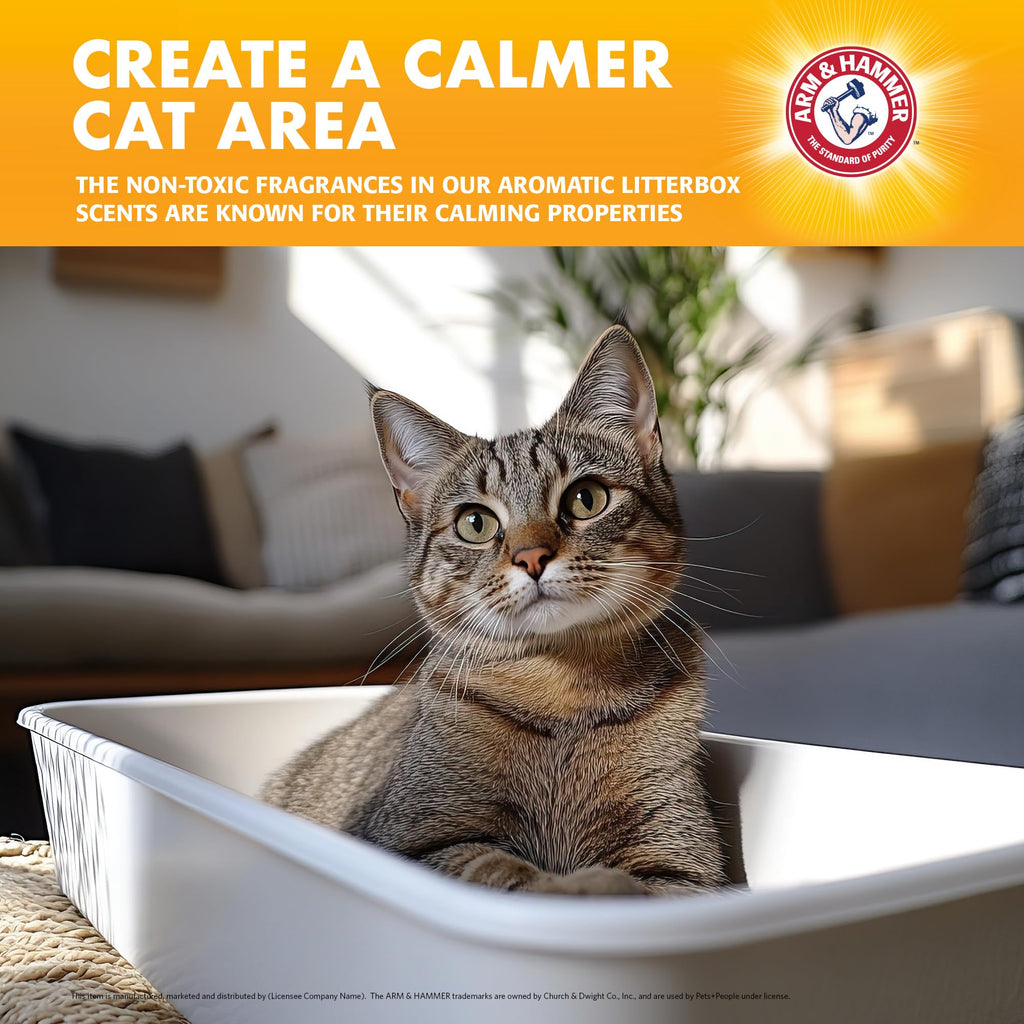 Calming Cat Litter Deodorizing Crystals Chamomile 15 Oz E6772
