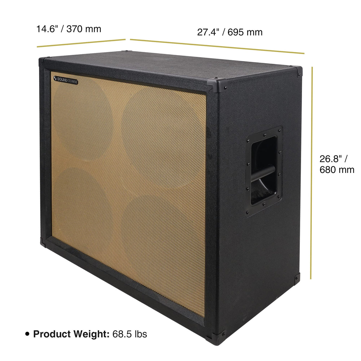 4 x 12 260W Guitar Speaker Cabinet I5483