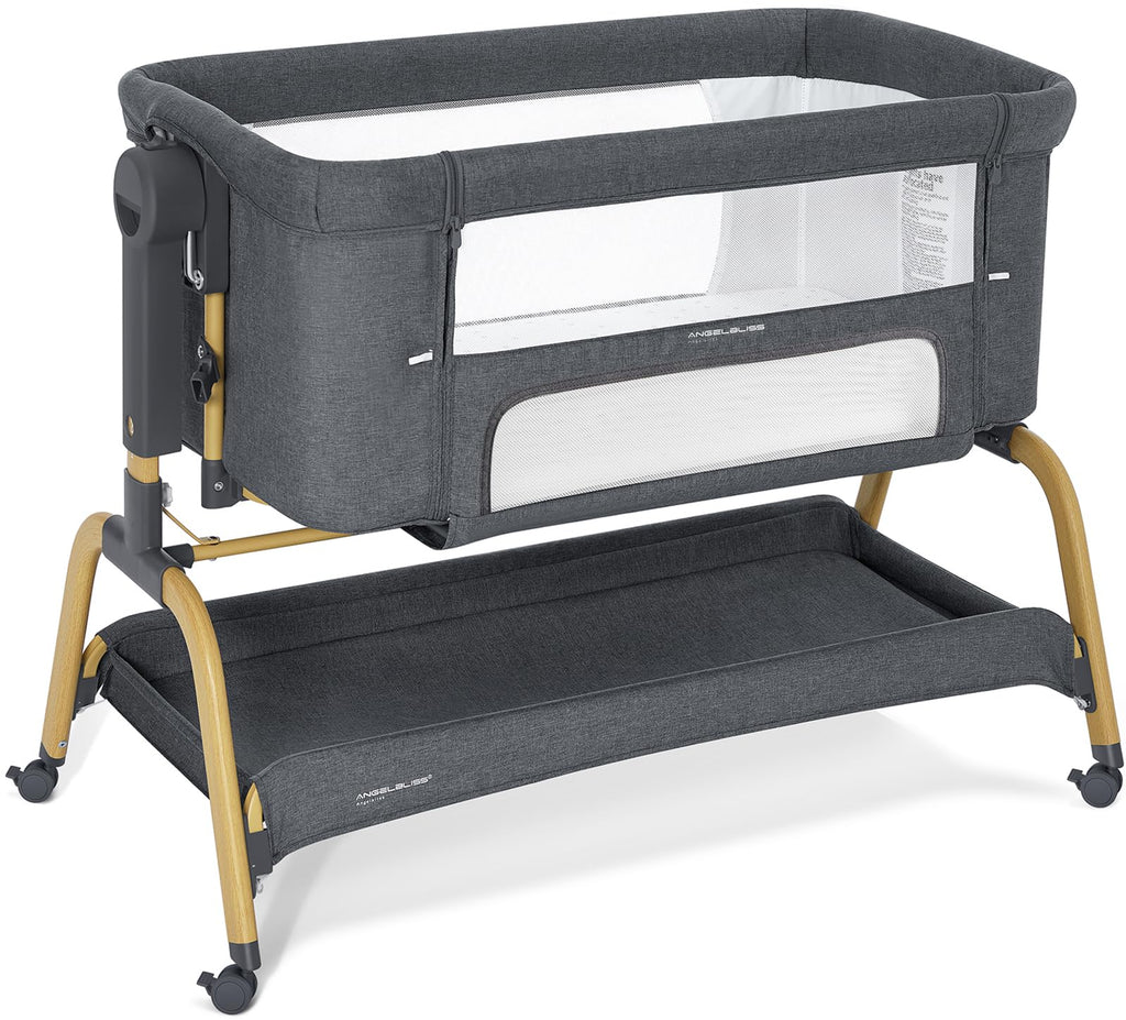 3-in-1 Dark Grey Baby Bassinet K441483