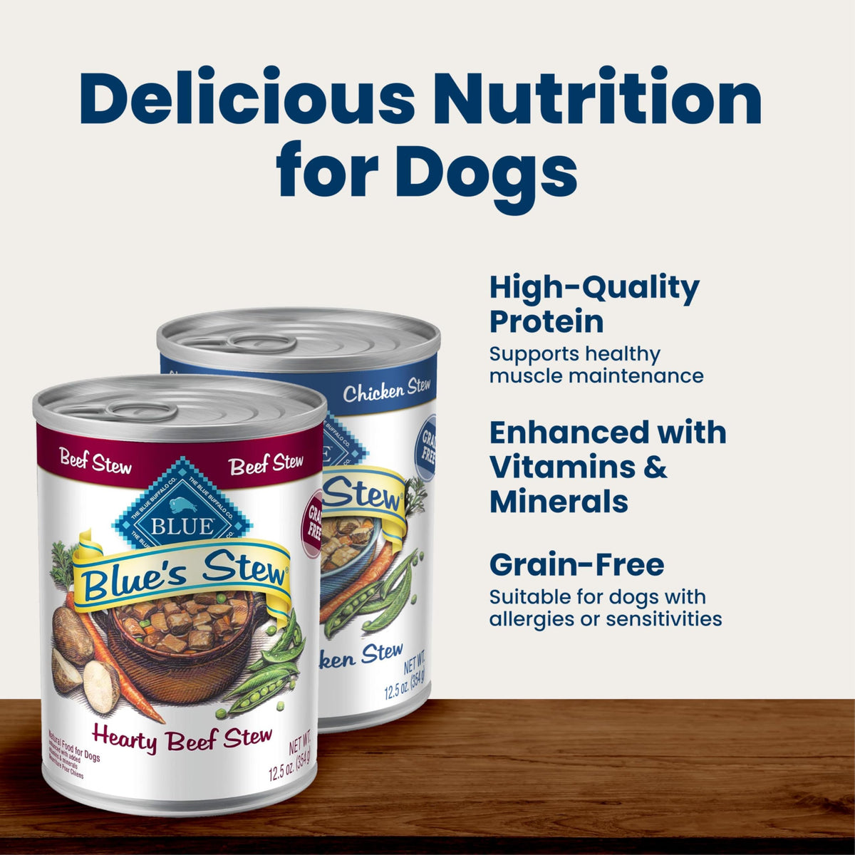 Wet Dog Food 12.5 oz 6 ct K53675