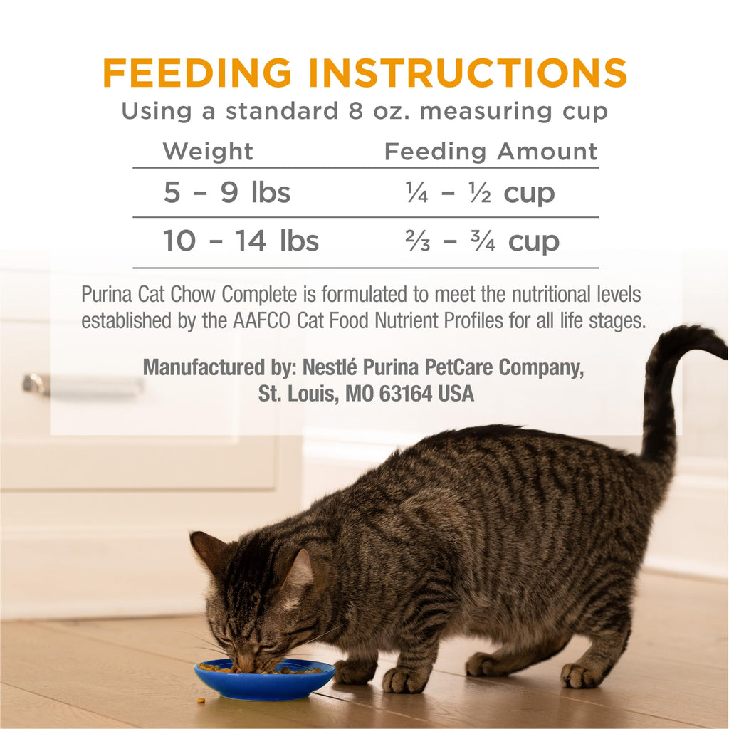 High Protein Dry Cat Food with Real Chicken 20 Pounds X154670