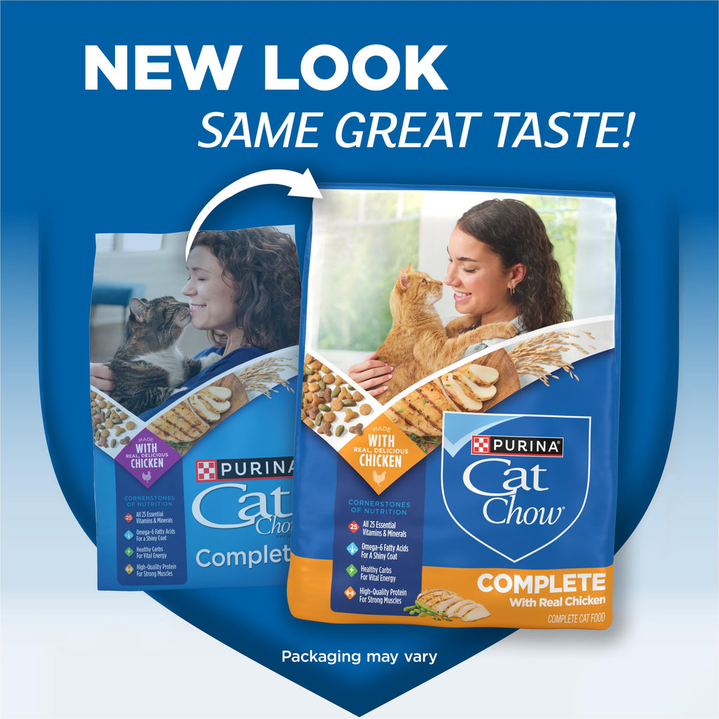 High Protein Dry Cat Food with Real Chicken 20 Pounds X154670