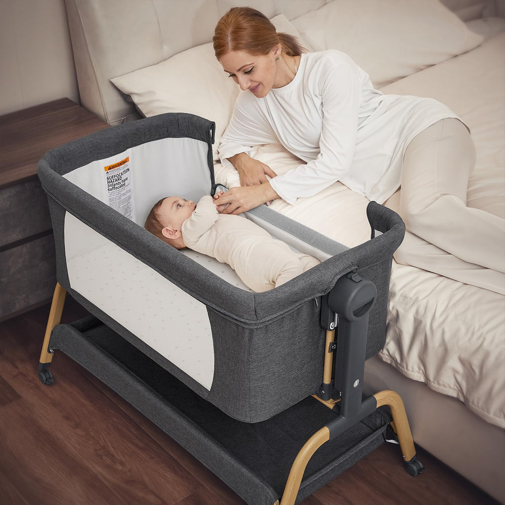 3-in-1 Dark Grey Baby Bassinet K441483