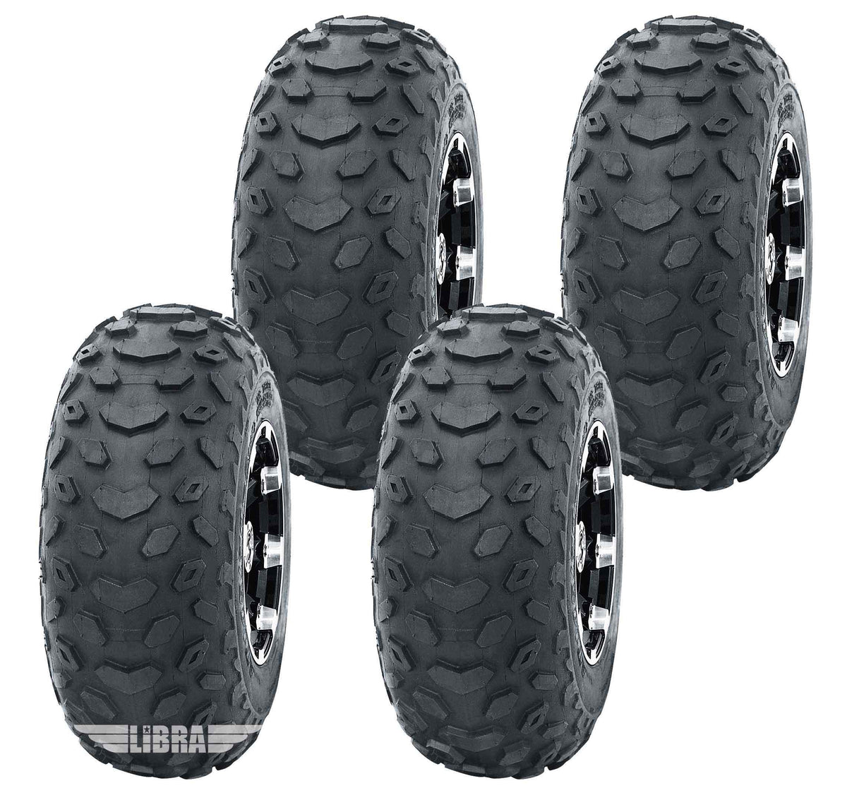 19x7-8 ATV Tires Set of 4 D41143