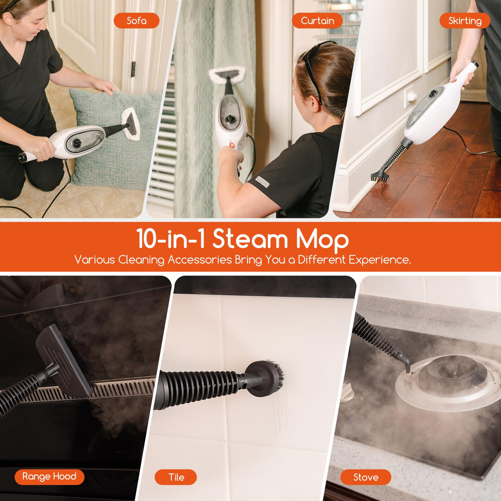 Lightweight Steam Mop with Attachments L742