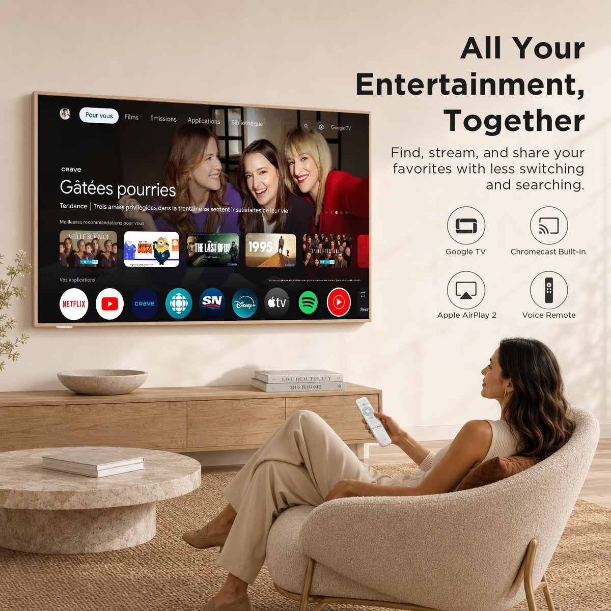 85" QLED 4K Smart TV C9455