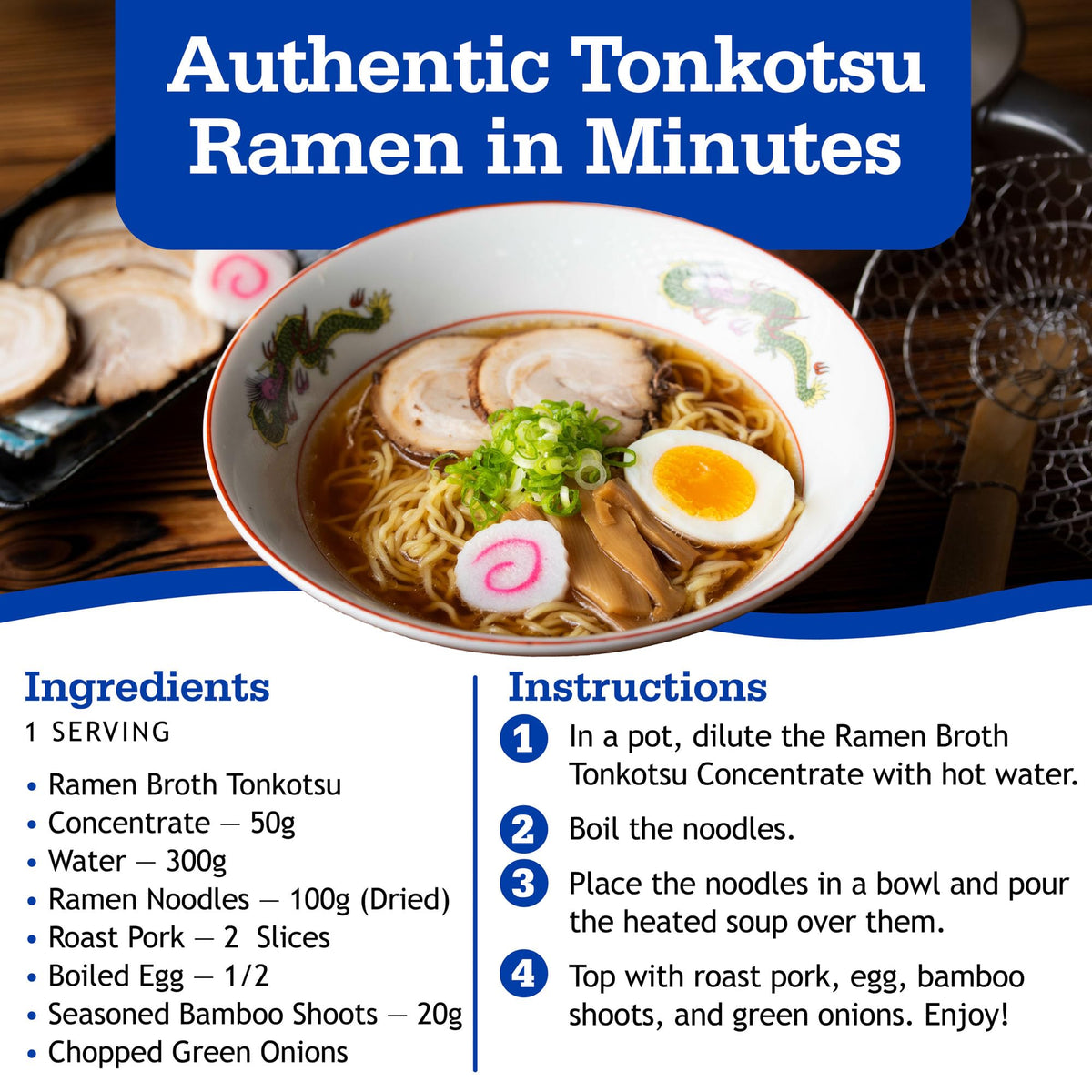 Tonkotsu Ramen Broth Concentrate 69.1 oz U941419