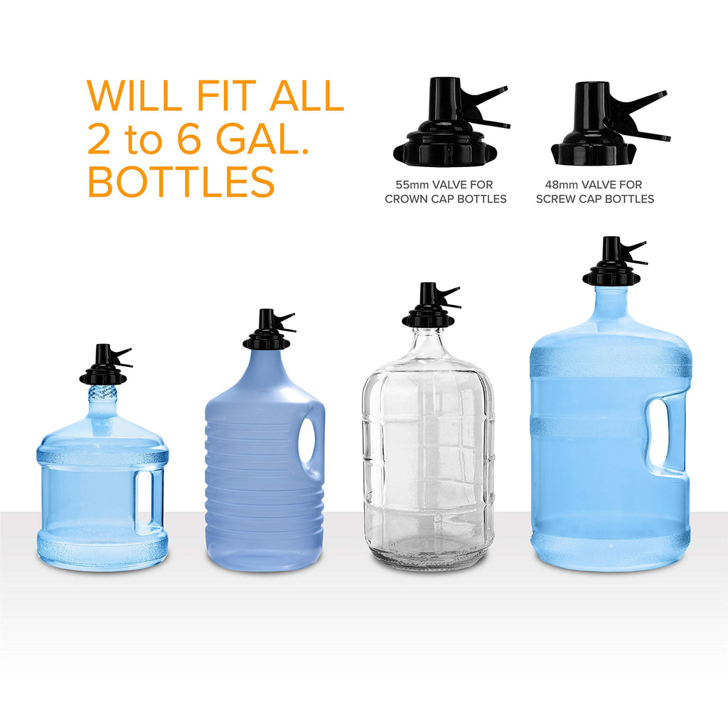 Stainless Steel Water Jug Stand with 2 Dispenser Valves S396