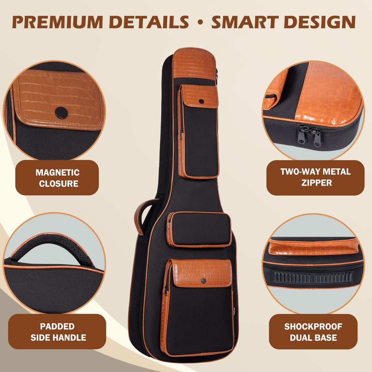 0.5" Thick Padded Bass Gig Bag X330