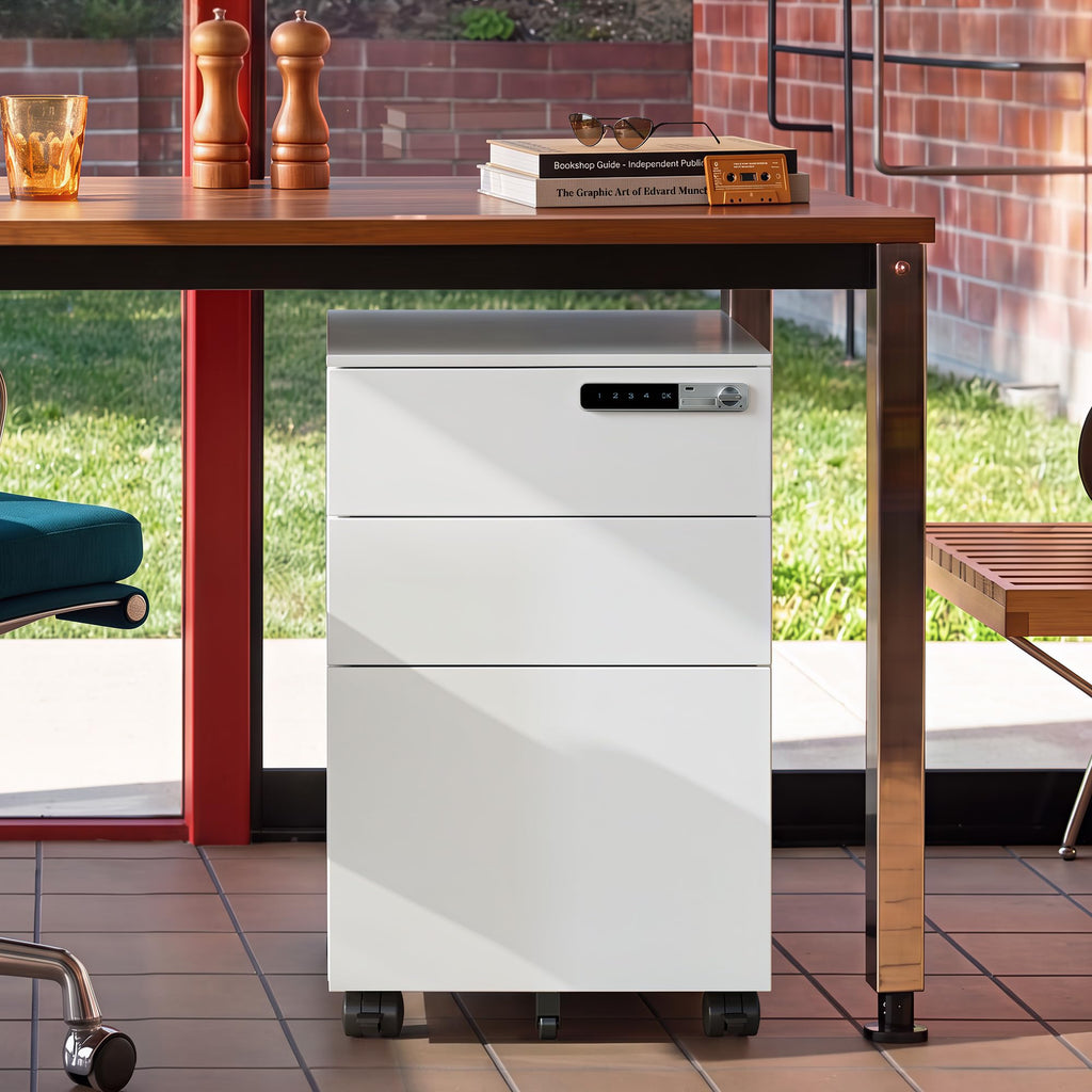 3 Drawer File Cabinet with Combination Lock E7790
