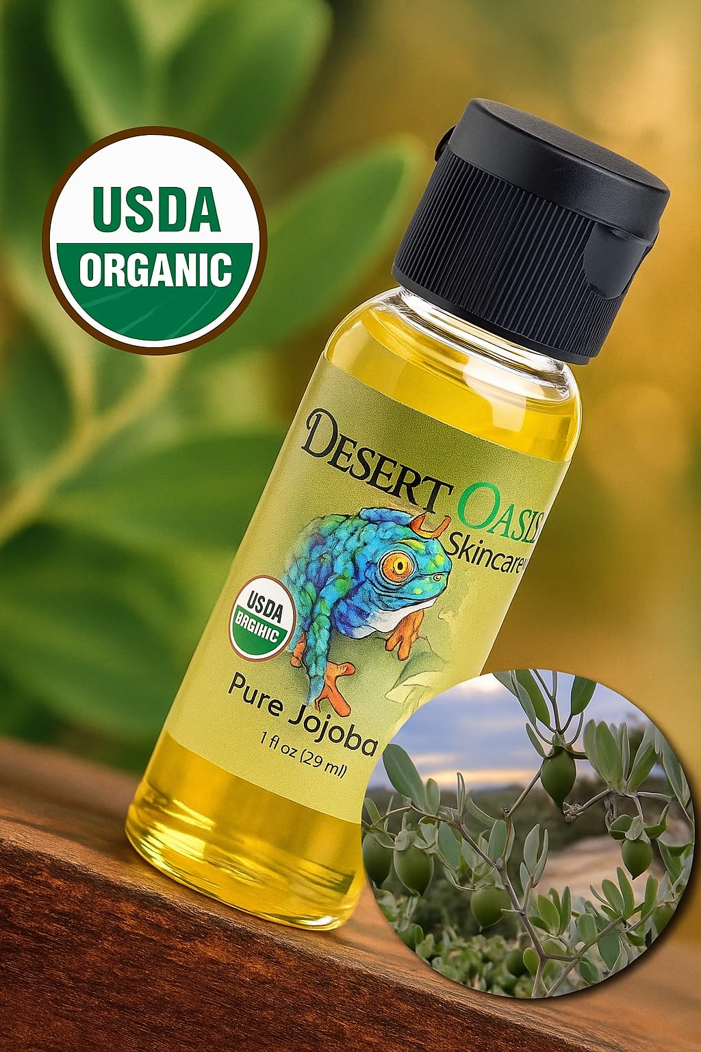 USDA Certified Organic Jojoba Oil 1 fl oz S66970
