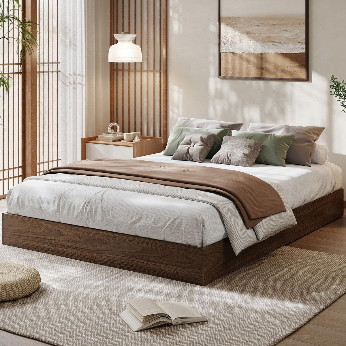 Wood Platform Bed Frame California King G747470