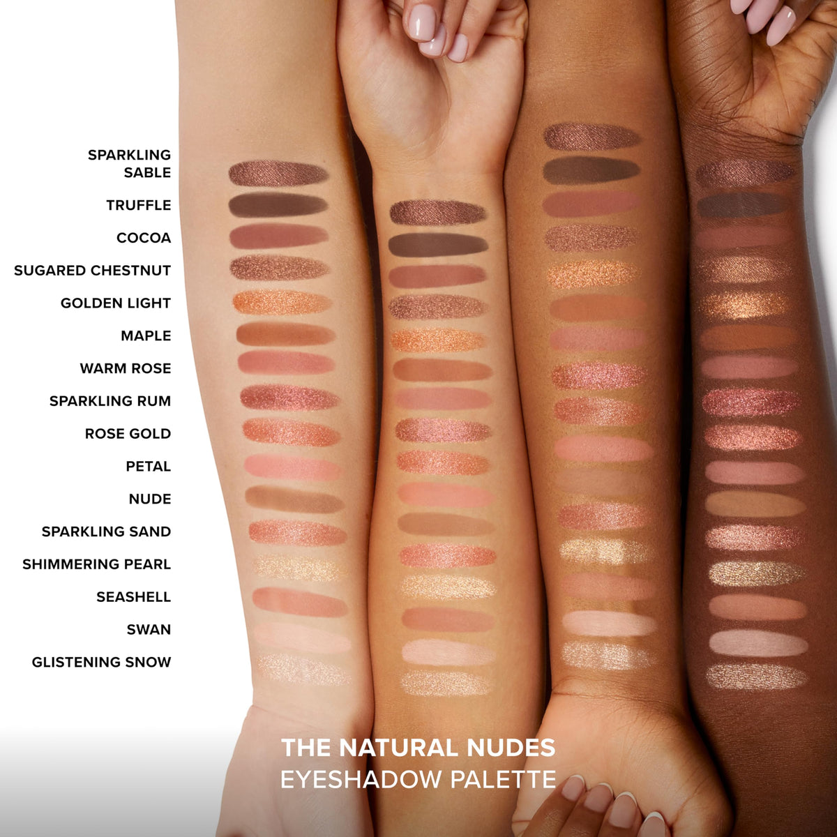 Natural Nudes Eye Shadow Palette T262