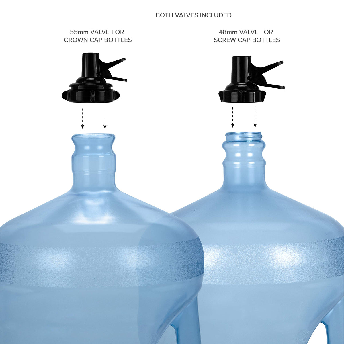 Stainless Steel Water Jug Stand with 2 Dispenser Valves S396