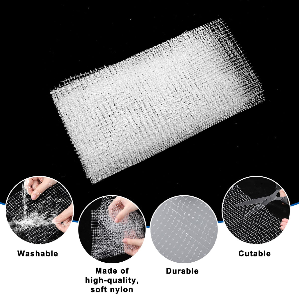 Mesh Netting Aquarium Lid 3.3 x 5 Feet Fish Tank Cover M149
