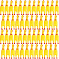 50 Pcs Yellow Rubber Chickens W706