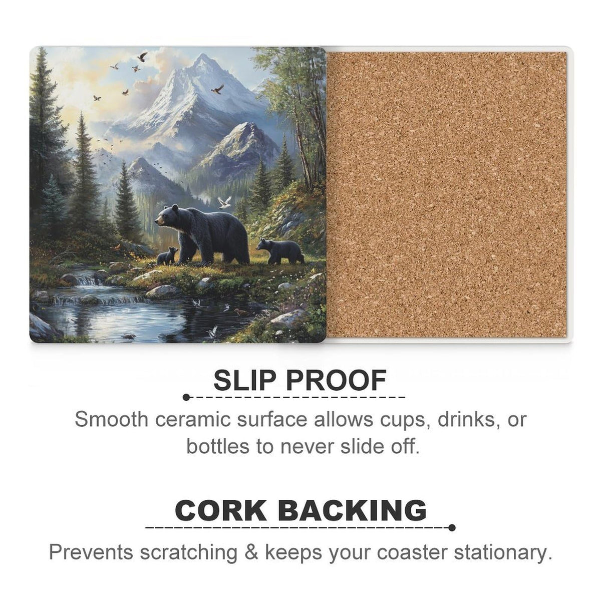 Ceramic Coasters Set H90374