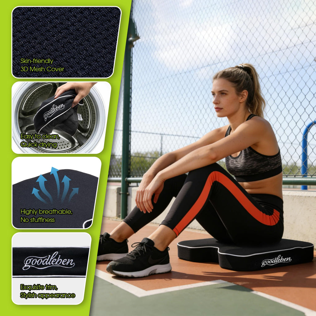 Dual-Layer Foam Breathable Waterproof Stadium Cushion P768411