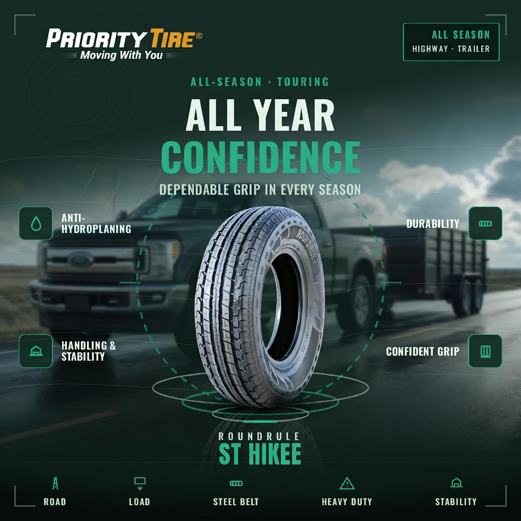 ST205/75R15 All Season 8 Ply Semi-Steel Tire K2219
