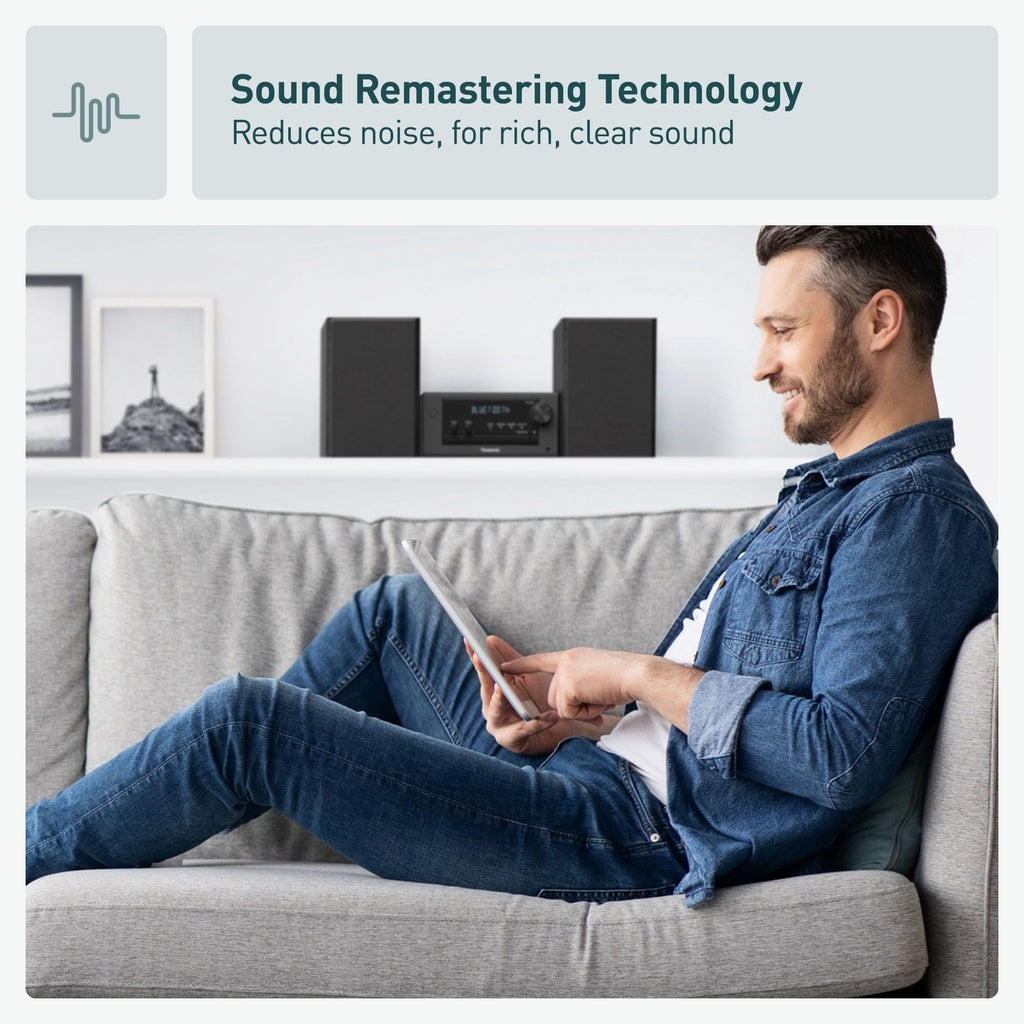 Compact Stereo System with CD Player, Bluetooth, FM Radio and USB, 80W W131997