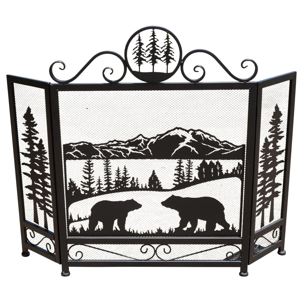 3-Panel Fireplace Screen F89924