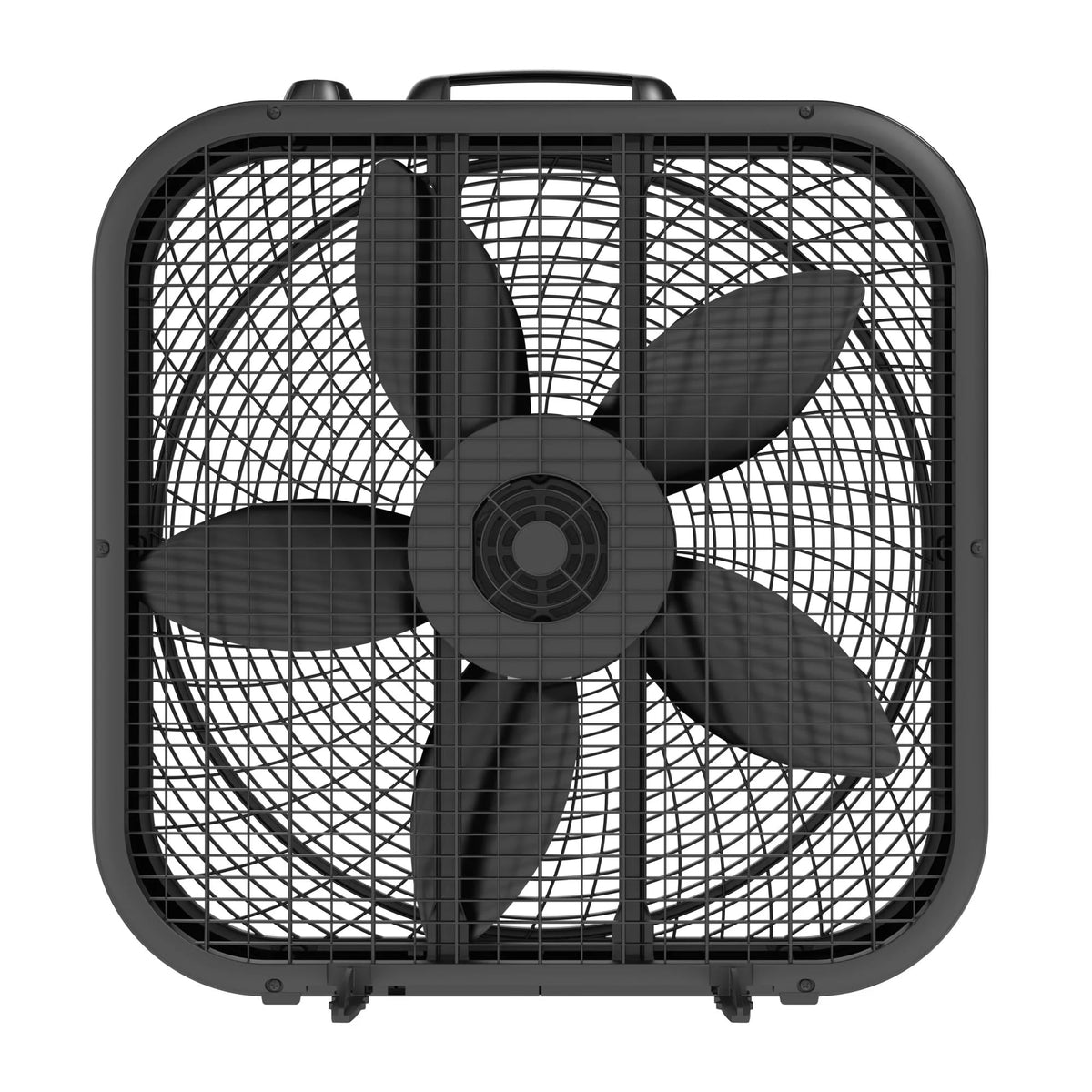 20" Classic Box Fan, 3 Speeds, Black C82536