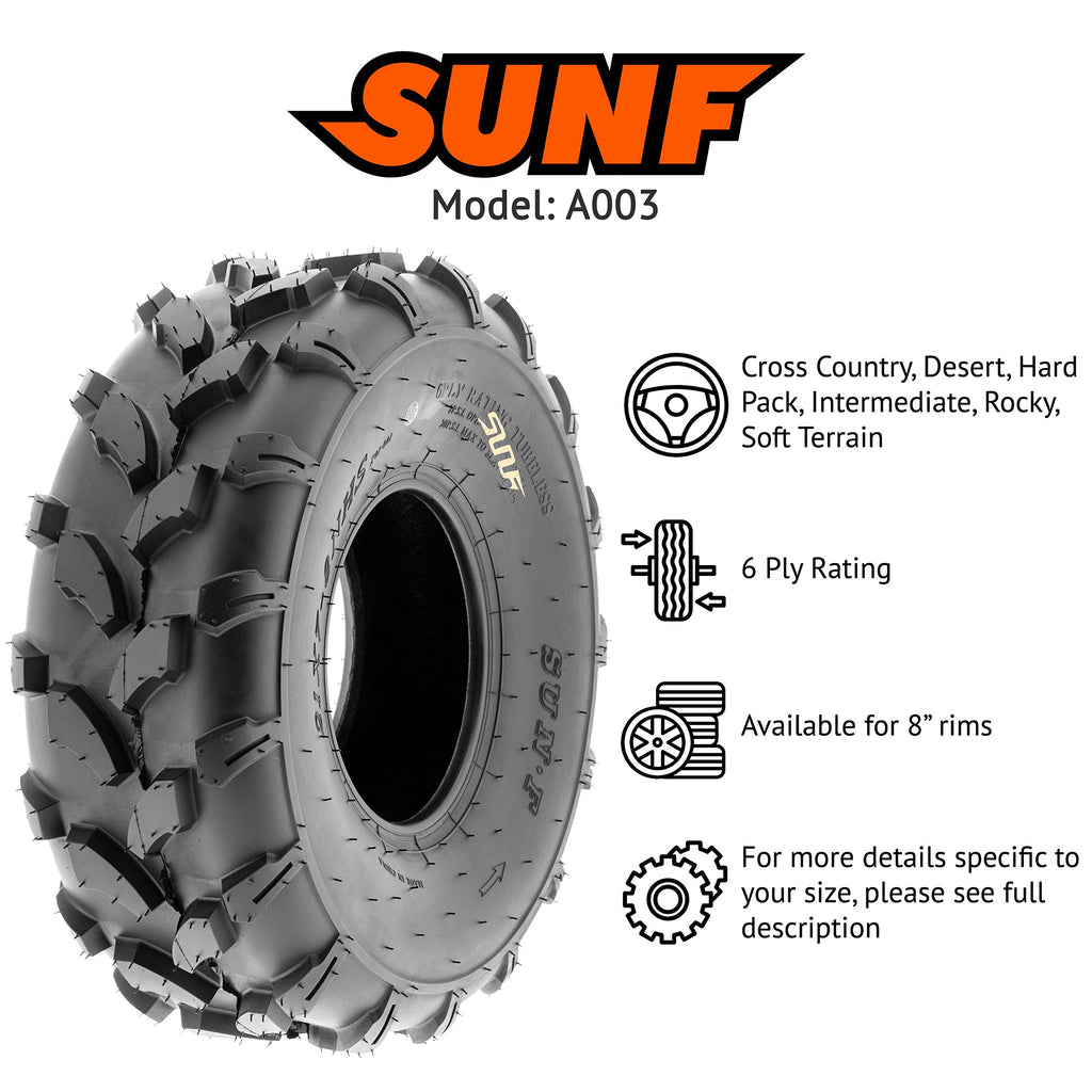 19x7-8 Tubeless 6 Ply Set of 4 G90922