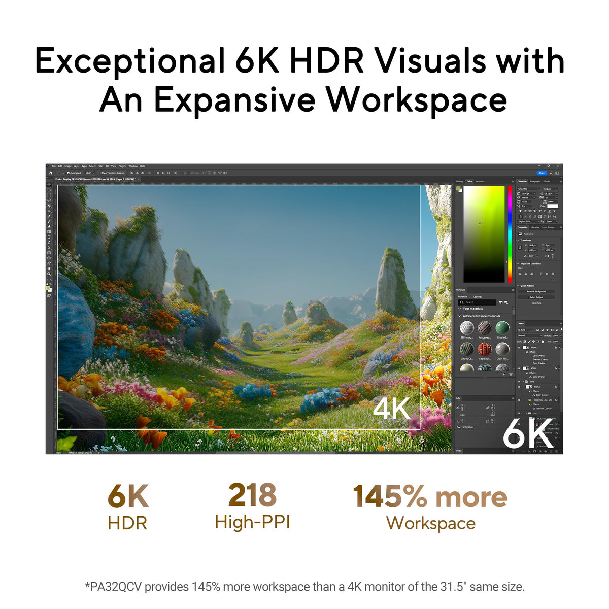 32 Inch 6K Thunderbolt 4 Monitor G9005